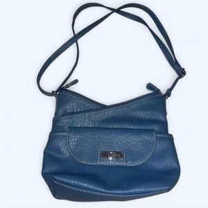 Multisac Tulip Shape Crossbody Bag in Country Blue